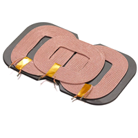 OEM ODM Série QI Diamètre extérieur 10mm Bobine magnétique Chargeur sans fil Bobine d'inductance à induction Bobine d'émetteur de charge sans fil