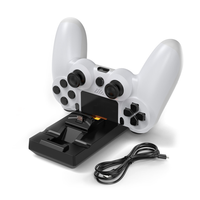 Chargeur de manette de jeu sans fil pour manette PS4/slim/pro double base de charge