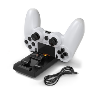 เครื่องชาร์จคอนโทรลเลอร์เกมไร้สายสําหรับฐานชาร์จคู่คอนโทรลเลอร์ <span class=keywords><strong>PS4</strong></span>/slim/pro - Product Image 3