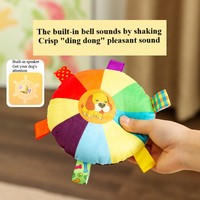 Jouet de vocalisation pour chien interactif haut soulagement de l'ennui meulage des dents entraînement à la résistance Corgi jouet en peluche pour animaux de compagnie