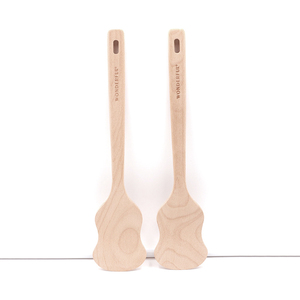Cuillères fantaisie en bois style <span class=keywords><strong>guitare</strong></span>, spatule <span class=keywords><strong>guitare</strong></span>, ustensiles de service à long manche, ensemble d'ustensiles de cuisine innovants pour mélanger - Product Image 1