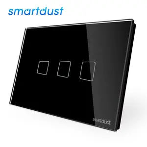 Smartdust 3 Gang No Null No condensatore Tuya Zigbee 3.0 Smart Light Switch