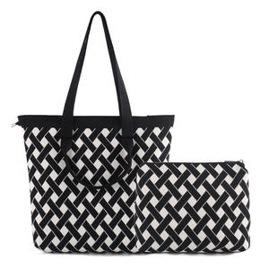 กระเป๋าโท้ทสำหรับเด็กและแม่ของเด็กลายสก๊อตใหม่2025ใช้งานได้หลากหลายสีเรียบง่ายและใช้งานได้หลากหลาย - Product Image 3