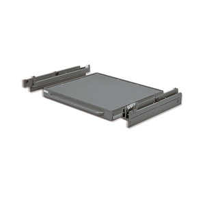 Fami System Ar 4-Edge Worktop With Telescopic Extension L1205 D1245 Dark Grey Ral7000 - Product Image 1