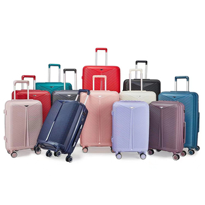 <span class=keywords><strong>Lot</strong></span> <span class=keywords><strong>de</strong></span> 3 valises <span class=keywords><strong>de</strong></span> voyage à roulettes silencieuses (20, 24, 28 pouces) avec compartiments intérieurs superposés pour longs trajets - Product Image 1