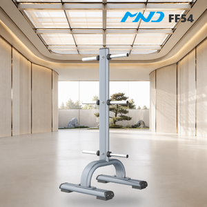 Support de rangement commercial pour plaques de poids MND Fitness, équipement de gym pour importateurs, faible bruit, usage intensif - Product Image 1