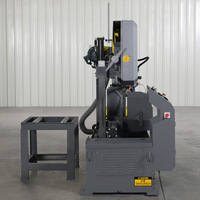 Scie à ruban horizontale hydraulique semi-automatique VA-35SAA pour la coupe de l'acier, de l'acier inoxydable et des métaux