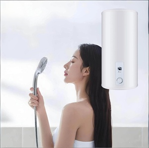 <span class=keywords><strong>Chauffe</strong></span>-<span class=keywords><strong>eau</strong></span> électrique mural vertical à réservoir interne en acier inoxydable de 50 L à chauffage rapide pour usage domestique et hôtelier - Product Image 1