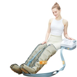Masajeador de Piernas Airwave, Masaje de Pantorrillas y Muslos con Presión de Aire, Temporizador Inteligente, Enchufable, con Calor para Extremidades Inferiores, 6 kg - Product Image 1