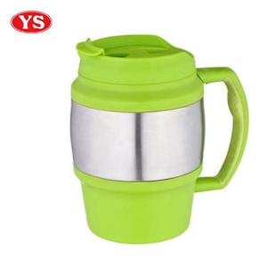 20 oz tazza termica in plastica personalizzata per birra con manico in stile americano <span class=keywords><strong>Bubba</strong></span> Keg Design per uso scolastico - Product Image 4