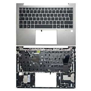 Reposamanos para Portátil con Teclado <span class=keywords><strong>AZERTY</strong></span> para HP EliteBook 830 G11, Francés, Retroiluminado, Repuesto - Product Image 1
