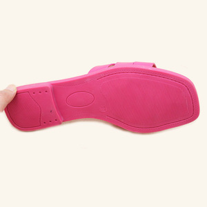 Nouvelles sandales plates d'été pour femmes, respirantes, à bout ouvert, grande taille, couleur unie, antidérapantes. - Product Image 6