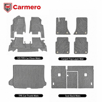 Tapis de voiture 5D en TPE, matériau parfait, tapis de voiture en TPE pour Renault Clio 5 2019-2024/VW Tiguan 2016-2024/VW Polo 2018-2024