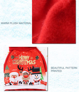 Groothandel 2022 Huisdier Kerst Hondenkleding - Product Image 4