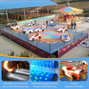 Courbe extrême Indoor/Outdoor Amusement Ride La courbe la plus nette du monde pour les enfants a fait des centres commerciaux durables en acier et métal en fibre de verre - Product Image 4