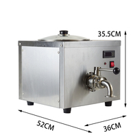 Machine de pasteurisation en acier inoxydable, mini pompe portable haute efficacité pour lait, crème glacée, yaourt, produits laitiers, usage domestique, liquides et œufs