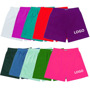 กางเกงขาสั้นออกกำลังกายผู้ชายสีพื้นผ้าตาข่ายผสมคอตตอน ระบายอากาศ แห้งเร็ว เป็นมิตรกับสิ่งแวดล้อม เหมาะสำหรับฤดูร้อน ราคาประหยัด - Product Image 4