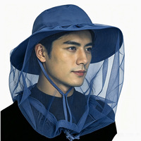Sombrero Plegable para Protección Solar con Malla Antimosquitos para Pesca, Senderismo, Jardinería, Camping y Playa