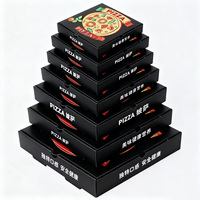 Hochwertige weiße Pizzas ch achtel für hausgemachte Pizzas Crafts Custom Logo Wellpappe & Papp folie Spezifikation Custom Pizza Boxs