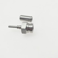 Edelstahl-Schlauchanschluss-Set: Mutter & Ferrule 2-teilig, Schlauchverbinder, kundenspezifisch, OEM