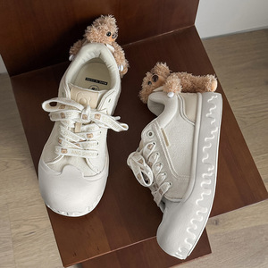 Zapatillas de Lona Retro con Plataforma y Suela Gruesa, Estilo Oso de Peluche, para Parejas, Verano 2025 - Product Image 2