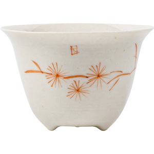 Guanlan Hand Painted Iron Red Pine Three Legged Teacup Porcelain Kung Fu <b>Tea</b> <b>Set</b> Dehua County Afternoon <b>Tea</b> Use - Product Image 5