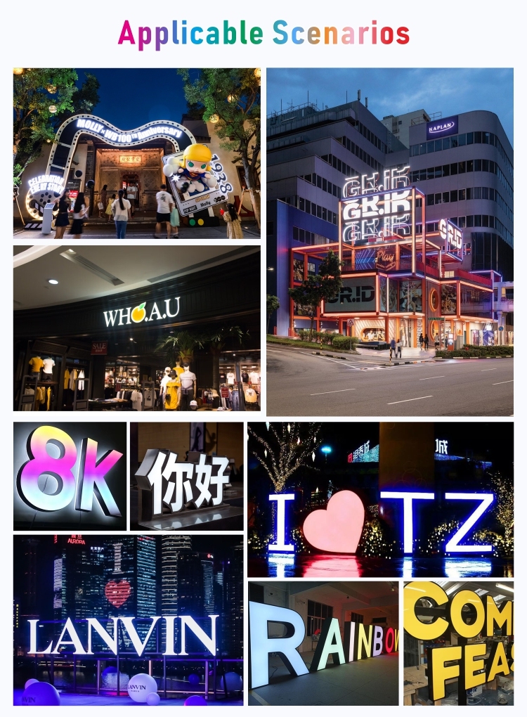 Factory Front Acrylic Led 3d Letter Sign Channel Illuminated Logo Shop Custom Led Letter Sign · image 4