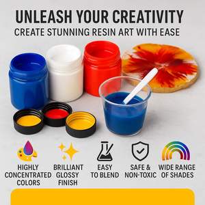 Pasta de Pigmento de Color Epoxi, Resina en Pasta de Alta Concentración, Resina Oleosa para Manualidades, Joyería y Proyectos de Recubrimiento - Product Image 3