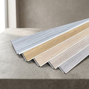 Planches de vinyle rigides, système de pose rapide par clic, revêtement de sol flottant SPC, finition unie, garantie 5 ans, couche d'usure, design moderne, imperméable, écologique - Product Image 3