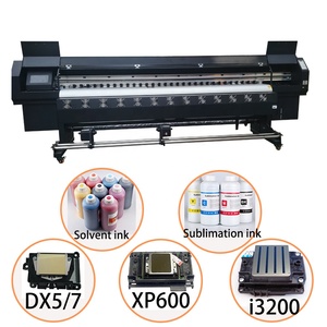 TIFFAN 3.2M 10Ft Large Format Eco Solvent Advertising Sublimation Printer Printing Machine With Four I3200Print Heads