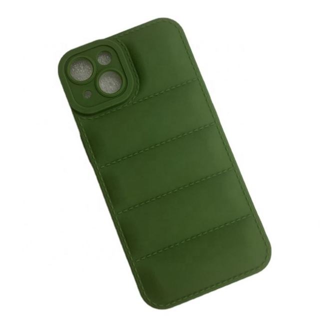Shockproof Waterproof the Soft Puffer Phone Cases for Tecno CAMON 19 NEO Puffer Down Jacket Cloth Mobile Cover