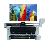 गुआंगज़ौ 1.8m डिजिटल प्रत्यक्ष झंडा प्रिंटर के लिए डाई उच्च बनाने की क्रिया मुद्रण कपड़ा मशीन साटन जाल प्रदर्शन बैकलिट दुपट्टा कपड़े