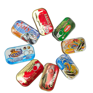 Sardines en conserve de qualité marocaine au prix d'usine, dans l'huile végétale ou à l'huile de tournesol, 125 g, poisson sain pour la nutrition - Product Image 3