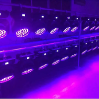 Nouvelle arrivée 36x18w RGBWA UV 6in1 DMX LED Wash Zoom lumière principale mobile avec étui
