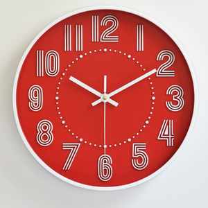 Bán Buôn Màu Sắc Khác Nhau <span class=keywords><strong>30CM</strong></span> Hot Bán <span class=keywords><strong>3d</strong></span> Số Đồng Hồ Treo Tường Nhựa Để Bán - Product Image 1