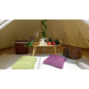 Tente de camping en toile quatre saisons, <span class=keywords><strong>tipi</strong></span> <span class=keywords><strong>indien</strong></span>, pyramide, tente familiale pour 6 personnes, teepee pour adultes, glamping - Product Image 5