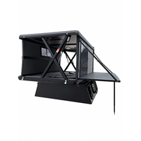 Tente de toit de camion en aluminium robuste, étanche et verrouillable, avec système de levage électrique haute performance, prête à l'emploi