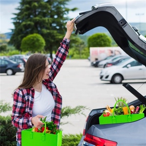 YUJIN borsa in feltro pieghevole Shopping cestino multiuso per legna da ardere - Product Image 4