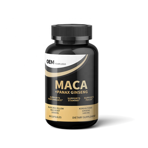 Cápsulas OEM Maca Man Power Plus, Cápsulas de Extracto de Ginseng Rojo, Fórmula y Empaque Personalizados, Ventaja de Costo al por Mayor y Suministro Estable - Product Image 6