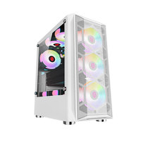 Boîtier PC de jeu de haute qualité, tour moyenne, châssis de PC de bureau, prend en charge les cartes mères ATX, ITX, M-ATX