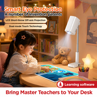 Nouveau projecteur X8T Android 11 pour extérieur, home cinéma intelligent, mini projecteur LED de bureau tactile