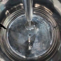 Mélangeur-homogénéisateur à vide hydraulique de 500 L pour la fabrication de crèmes, lotions et pâtes cosmétiques