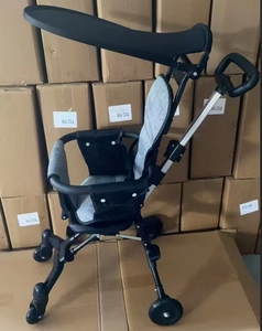 Vendita calda passeggino alto paesaggio comodo carrozzina passeggino pieghevole passeggino 4 ruote portatile - Product Image 1