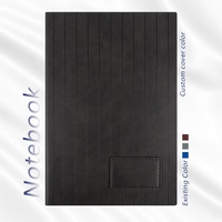 Nouveau design de couverture 2027, qualité supérieure, format A5, couverture rigide en PU, gravure de logo personnalisée, agenda, carnet de notes