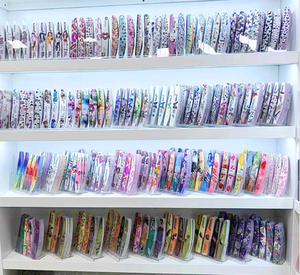 Juego de Limas de Uñas Profesionales de Doble Cara, Ecológicas, con Grano Personalizado, Herramientas de Pedicura y Arte de Uñas Hechas de Esponja de EVA y Esmeril, Herramienta de Manicura - Product Image 6