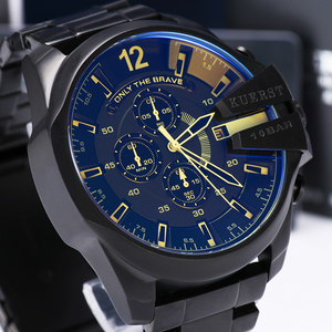 5A Chất Lượng Thương Hiệu Người Đàn Ông Của Kinh Doanh Chronograph Thời Trang Sang Trọng Thép Không Gỉ Cover Quay Lại <span class=keywords><strong>Analog</strong></span> Thạch Anh Đồng Hồ Cổ Tay Đồng Hồ Người Đàn Ông - Product Image 5