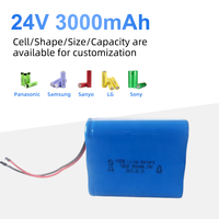 Vente en gros personnalisée 24V 3000mAh 18650 Batterie Li-ion pour machine de nettoyage industrielle de balayeuse de sol Batteries au lithium-ion