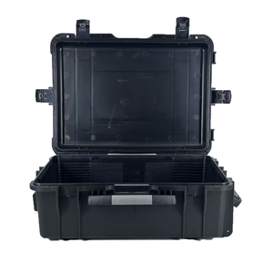 DPC118 	 Boîte de rangement d'outils en plastique noir robuste, étanche IP67, grande boîte à outils, étui de protection pour outils, 590*432*230mm - Product Image 4