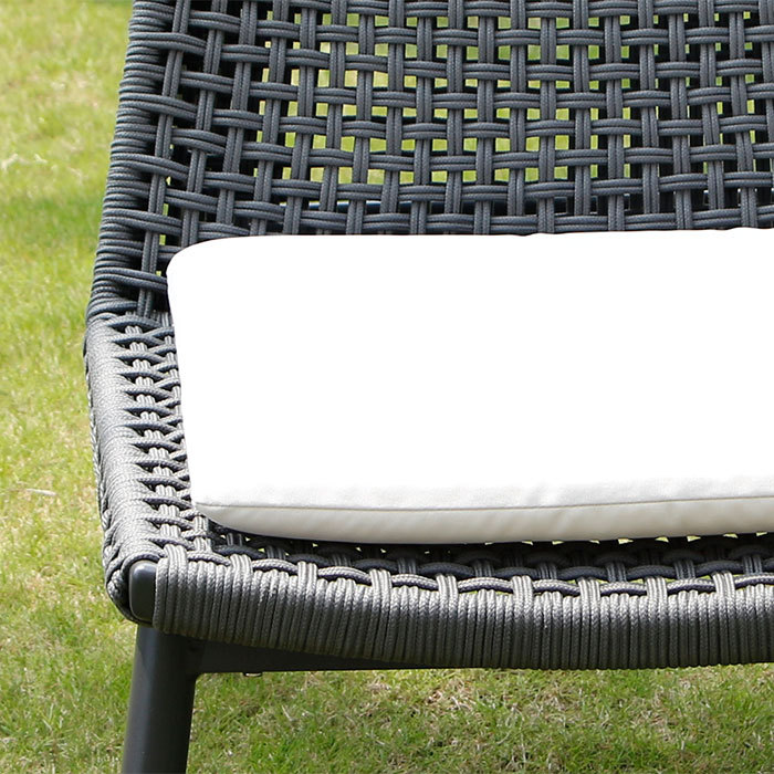 TCTD Modern Sale Rattan Indoor Chair And Garden Outdoor Chair With Polyester Fubric Pillow