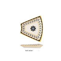 Ensemble de plats et bols en céramique créatifs nordiques, combinaison de vaisselle minimaliste de style européen pour mariage et anniversaire